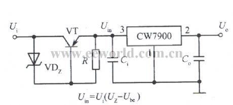 High input voltage integrated regulated power supply circuit 1