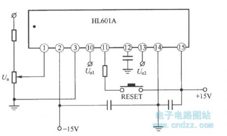 Typical application wiring diagram of HL610A
