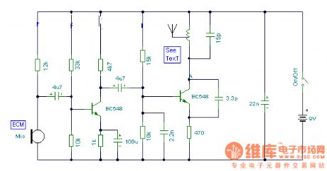fm emitter circuit diagram