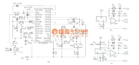 HT7605 relay application circuit diagram