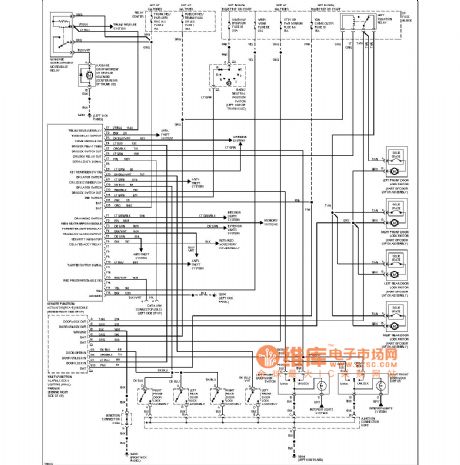 Buick remote control lock circuit diagram
