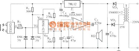 E-dog style alarm circuit diagram