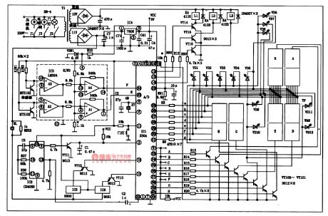 HRBCD-230A-An Single Door PC Intergrated Circuit of Refrigerator