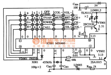 Typical Application Circuit of M54060 IC