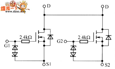 NTLTD7900ZR2 Internal Circuit