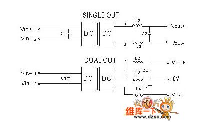 Ordinary filter circuit diagram