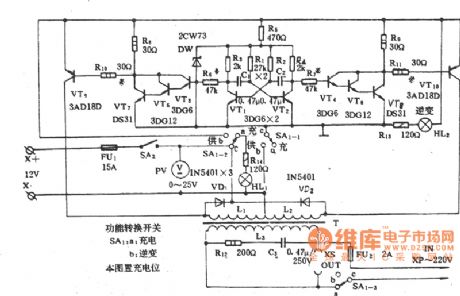 ND85 emergency power supply circuit diagram