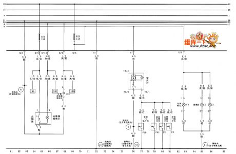 Jetta CiX cigar lighter, air conditioner control board floodlight, indoor light circuit diagram