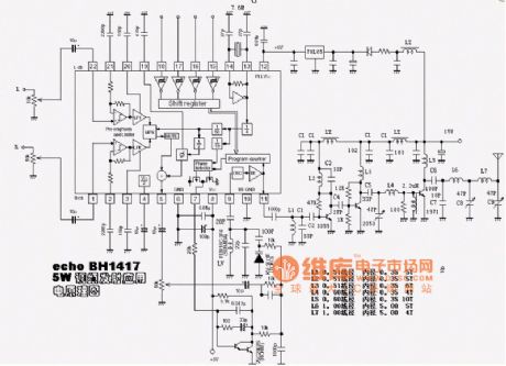 BH1417 FM transmitter circuit diagram