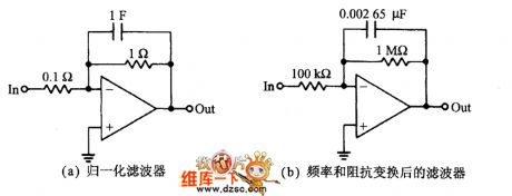 1 order low energy filter circuit diagram