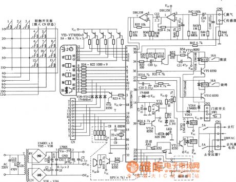 Anbaolu microwave safe control board circuit diagram