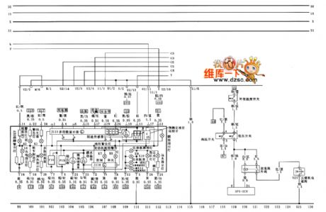 Idle speed poppet valve and compressor electromagnetic valve circuit diagram