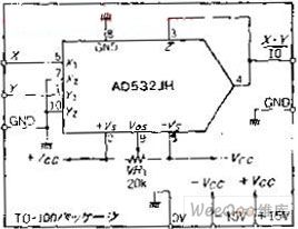 Widely used IC monolithic multiplication circuit