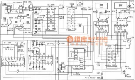 Gateball competition timer circuit diagram