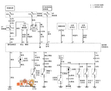 Shanghai GM Wuling Chevrolet Spark Car Anti-Theft System Circuit (1)