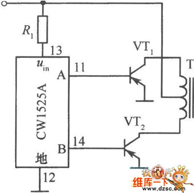 Using CW1525A To Drive MOS Transistor Push-Pull Circuit