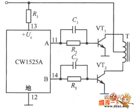 How To Use CW1525A To Drive MOS Transistor Half-Bridge Driving Circuit