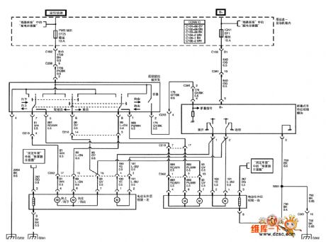 Shanghai GM Chevrolet Epica Car Rearview Mirror/Car Window Circuit (3)
