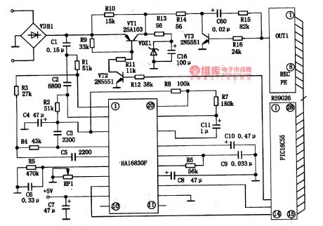 HA16830F-the Intergrated Circuit of Sound Signal and Busy Noise Testing