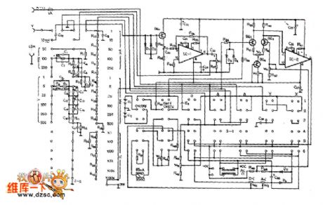 MF60 multimeter circuit diagram