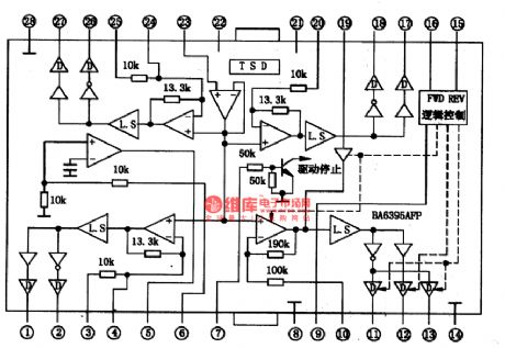 BA6395AFP BTL-the integrated circuit of 5-channel drive