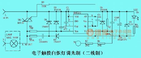 Induction heating automatic control circuit diagram