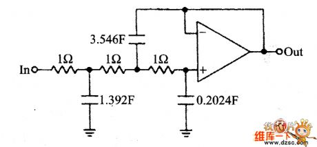 LC active filter circuit diagram
