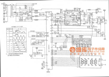 Panasonic NN-K652 computerized microwave circuit diagram