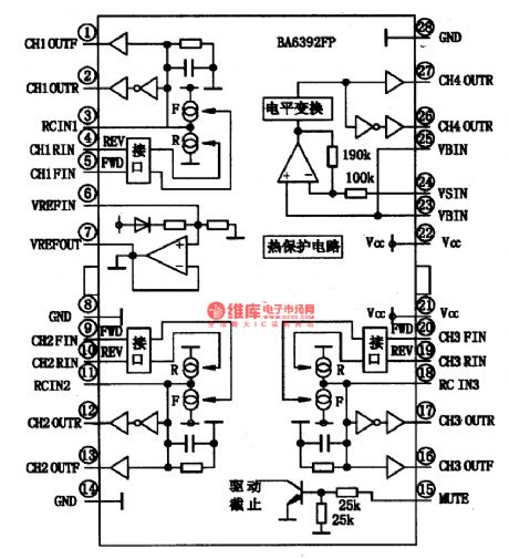 BA6392FP-the servo-driven intergrated circuit