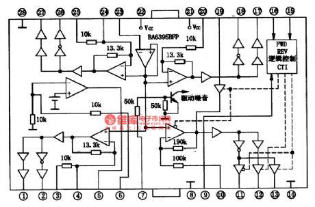 BA6395BFP-the servo-driven integrated circuit