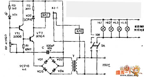 Street Lamp Automatic Switch Control Circuit