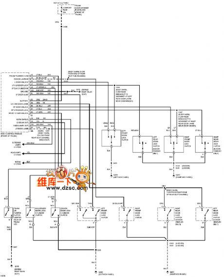 deville anti-theft system circuit diagram