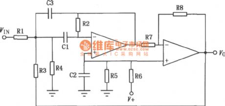 CM358 single power supply universal dual op amp circuit diagram