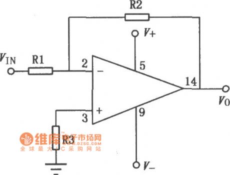 CF7631 series dual power high input impedance three op amp circuit diagram