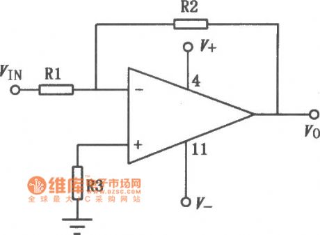 CF148 series dual power universal quad op amp circuit diagram
