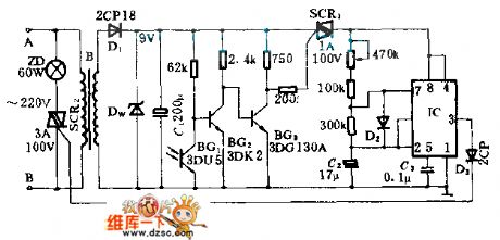 light control flash safety lights circuit
