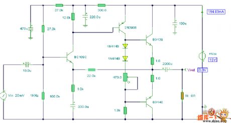 Audio amplifier circuit