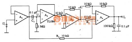 The circuit diagram only permitting small DC singal voltage