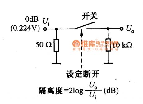 Switch off isolation circuit diagram