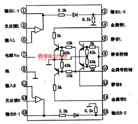 BA3406AL-the integrated dual preamplifier reproducing circuit