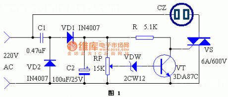 Home appliances overvoltage protector circuit diagram