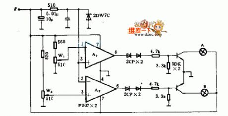 automobile-voltage monitoring circuit