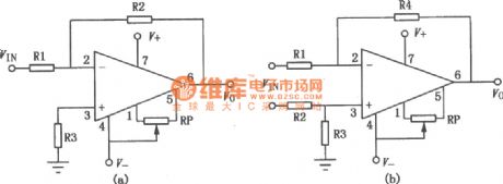 CFl55 Series dual power high input impedance single op amp circuit diagram
