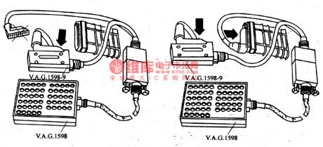 The wires off/on detection circuit of Santana 2000GLi