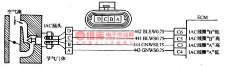 The fault code of 35 detection circuit of Daewoo ESPERO