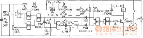 Power supply over voltage detection and time delay protection circuit diagram
