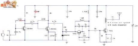 Transmitter principle circuit