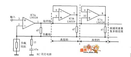 Op-amp parallel circuit