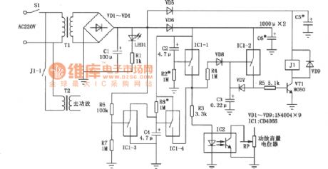 Cable radio and amplifier protector circuit diagram