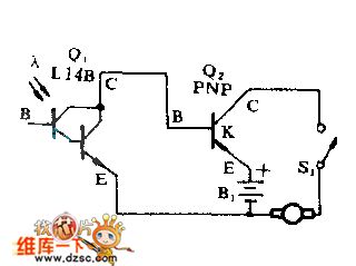 Toy Or Sprots Model Controlled By Flashlight Circuit
